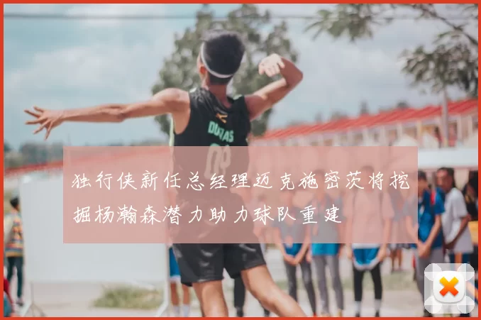 独行侠新任总经理迈克施密茨将挖掘杨瀚森潜力助力球队重建